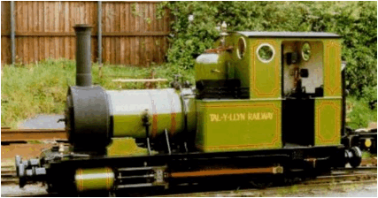 「レニアス」の原型　タリリン鉄道の「Dolgoch」
