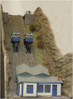 Langley Models A51 / F161 Cliff Railway- Coaches . N / OO Scale   A52 / F166 Surburban Station Building (Brass)　N / OO Scale