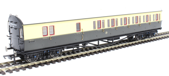 GWR Collett 57 Bow Ended E131 Nine Compartment Brake
